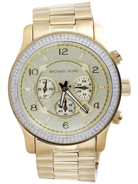 michael kors mens watches diamond